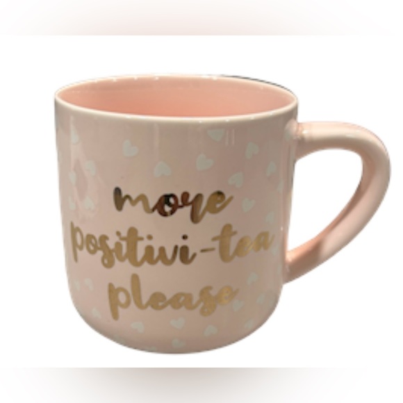 🩷INSPIRATIONAL MUG!! “MORE POSITIVI-TEA PLEASE” START YOUR DAY POSITIVE 🩷 - Picture 12 of 13